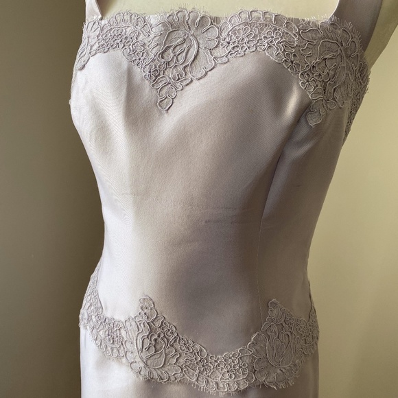 Lilac Skirt Suit 3pcs - Picture 2 of 11